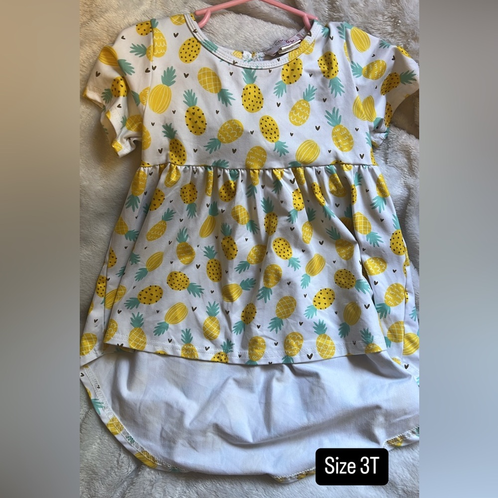Pineapple Girls Top